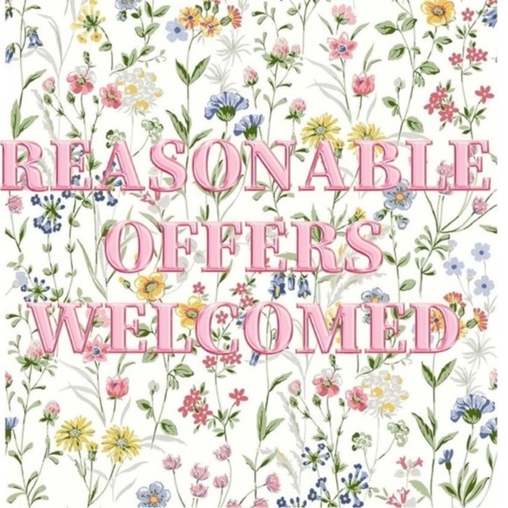 Reasonable offers please ☺️